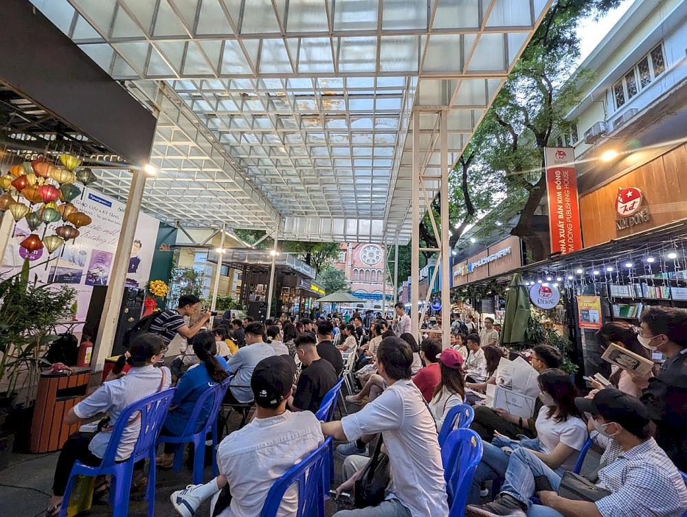Lively talks and author-reader meetups bring together a vibrant book-loving community at Book Street